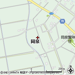 埼玉県白岡市岡泉1062周辺の地図