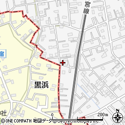 埼玉県白岡市小久喜122-7周辺の地図