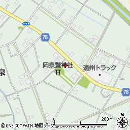 埼玉県白岡市岡泉1117周辺の地図