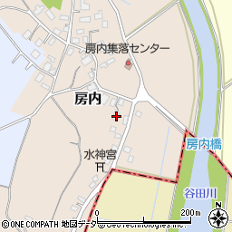 茨城県つくば市房内315周辺の地図