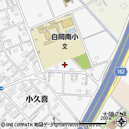 埼玉県白岡市小久喜518周辺の地図