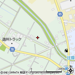 埼玉県白岡市岡泉1300-1周辺の地図