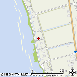 茨城県行方市島並84周辺の地図