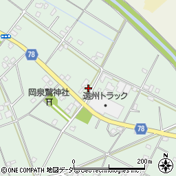 埼玉県白岡市岡泉1351周辺の地図