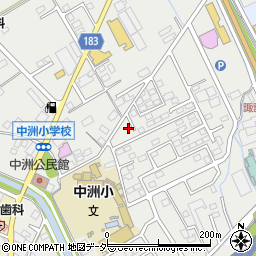 長野県諏訪市中洲2869周辺の地図