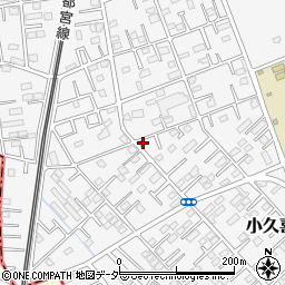 埼玉県白岡市小久喜203-12周辺の地図