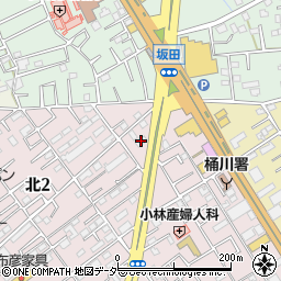 埼玉あおば教会周辺の地図