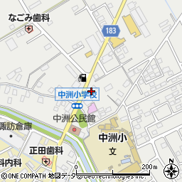 長野県諏訪市中洲3255周辺の地図