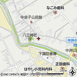 長野県諏訪市中洲3168-1周辺の地図