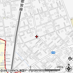 埼玉県白岡市小久喜182-3周辺の地図