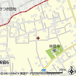 埼玉県蓮田市南新宿894周辺の地図