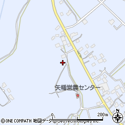 茨城県行方市矢幡1169周辺の地図