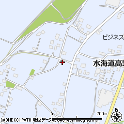 茨城県常総市水海道高野町195周辺の地図