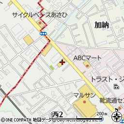 埼玉トヨタ　桶川店周辺の地図