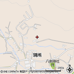 〒355-0352 埼玉県比企郡ときがわ町別所の地図