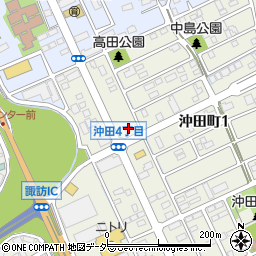 ミサワホーム甲信松本店諏訪周辺の地図