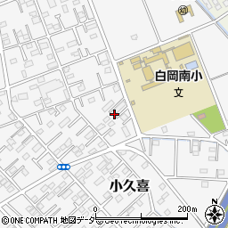 埼玉県白岡市小久喜559-4周辺の地図