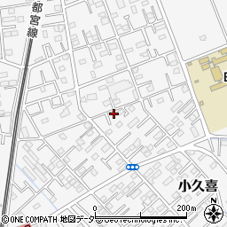 埼玉県白岡市小久喜203-9周辺の地図