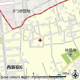 埼玉県蓮田市南新宿891周辺の地図