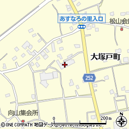 茨城県常総市大塚戸町520周辺の地図