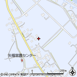 茨城県行方市矢幡564周辺の地図