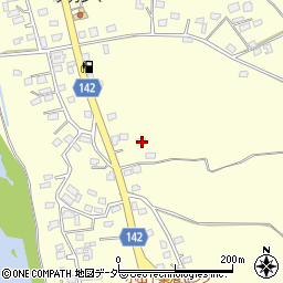 茨城県坂東市小山1381周辺の地図