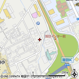長野県諏訪市中洲2878周辺の地図