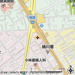 トヨタカローラ新埼玉桶川店周辺の地図