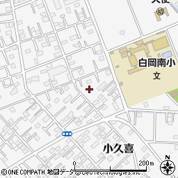 埼玉県白岡市小久喜564-1周辺の地図