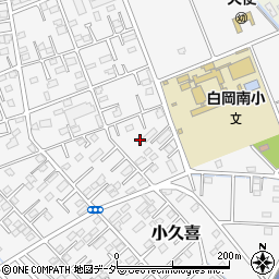 埼玉県白岡市小久喜564周辺の地図