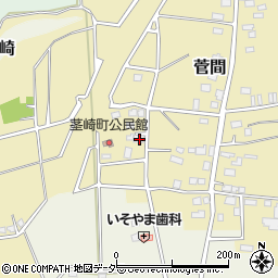 茨城県つくば市菅間40-2周辺の地図