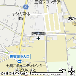 阪東容器周辺の地図