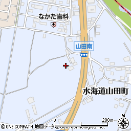 茨城県常総市水海道山田町1251周辺の地図