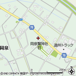 埼玉県白岡市岡泉1112周辺の地図