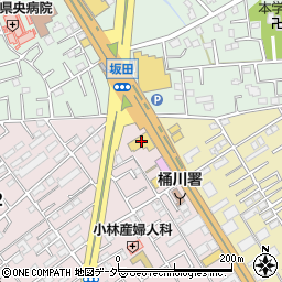 トヨタカローラ新埼玉　桶川店周辺の地図