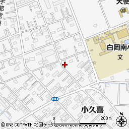埼玉県白岡市小久喜566-2周辺の地図