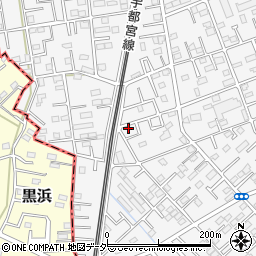 埼玉県白岡市小久喜181-10周辺の地図