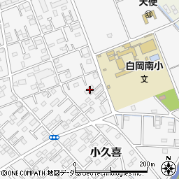 埼玉県白岡市小久喜560周辺の地図