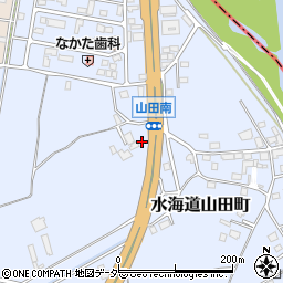 茨城県常総市水海道山田町1248周辺の地図