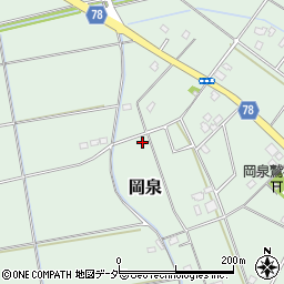 埼玉県白岡市岡泉1074周辺の地図