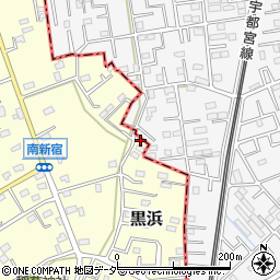 埼玉県蓮田市南新宿1022周辺の地図