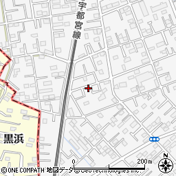 埼玉県白岡市小久喜181-12周辺の地図