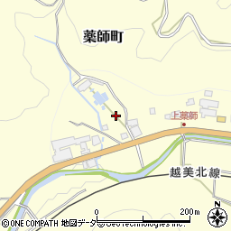 福井県福井市薬師町周辺の地図