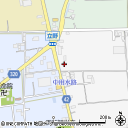 埼玉県春日部市椚84周辺の地図