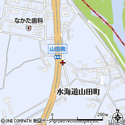 茨城県常総市水海道山田町1130周辺の地図