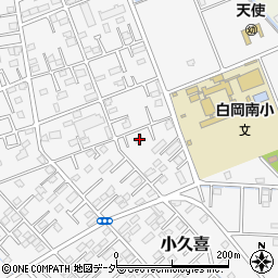 埼玉県白岡市小久喜565-1周辺の地図