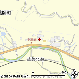 福井県福井市上薬師周辺の地図