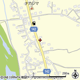 茨城県坂東市小山1386周辺の地図