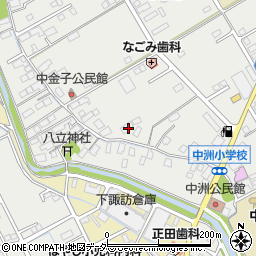 長野県諏訪市中洲3158周辺の地図