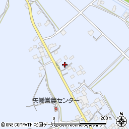茨城県行方市矢幡556周辺の地図
